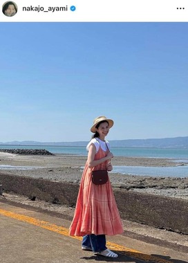 中条あやみさんのインスタグラム（＠nakajo_ayami）より