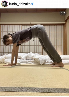 工藤静香さんのインスタグラム（＠kudo_shizuka）より