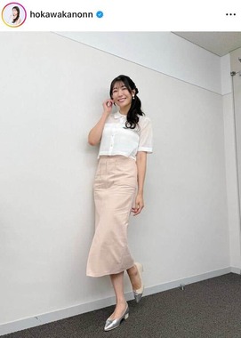 穂川果音さんのインスタグラム（＠hokawakanonn）より