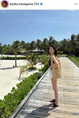 長谷川京子さんのインスタグラム（＠kyoko.hasegawa.722）より