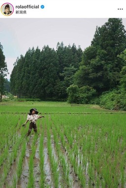 ローラさんのインスタグラム（＠rolaofficial）より