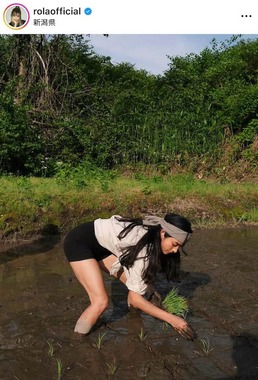 ローラさんのインスタグラム（＠rolaofficial）より