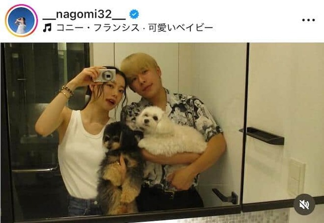 なごみさんのインスタグラム（＠__nagomi32__）より