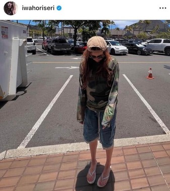 岩堀せりさんのインスタグラム（＠iwahoriseri）より