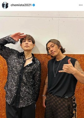 ケミストリーの公式インスタグラム（＠chemista2021）より