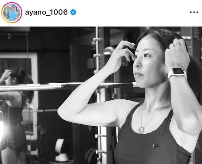 園田彩乃選手のインスタグラム（＠ayano_1006）より