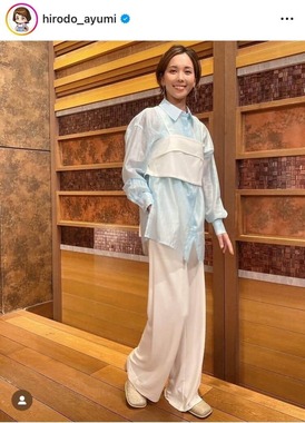 ヒロド歩美さんのインスタグラム（＠hirodo_ayumi）より