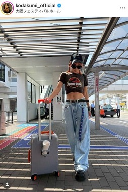 倖田來未さんのインスタグラム（＠kodakumi_official）より