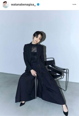 渡邊渚さんのインスタグラム（＠watanabenagisa_）より