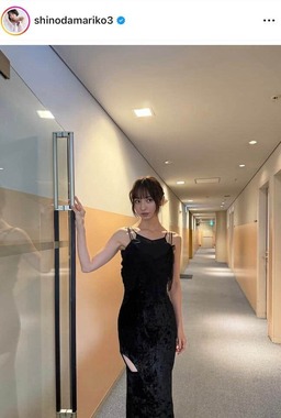 篠田麻里子さんのインスタグラム（＠shinodamariko3）より
