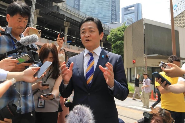 国民民主党・玉木雄一郎代表（2025年7月3日撮影）