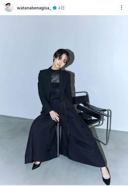 渡邊渚さんのインスタグラム（＠watanabenagisa_）より
