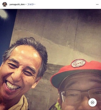 「渋谷さん、週末フジロックだから、また楽屋来てね」。サンボマスターの山口隆さんは写真付きでメッセージを書き込んだ