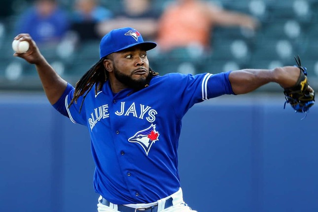 ブルージェイズ時代のラファエル・ドリス（写真：AP/アフロ）