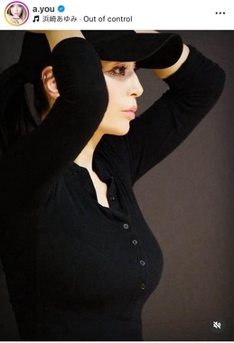 浜崎あゆみさんのインスタグラム（＠a.you）より