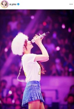 浜崎あゆみさんのインスタグラム（＠a.you）より