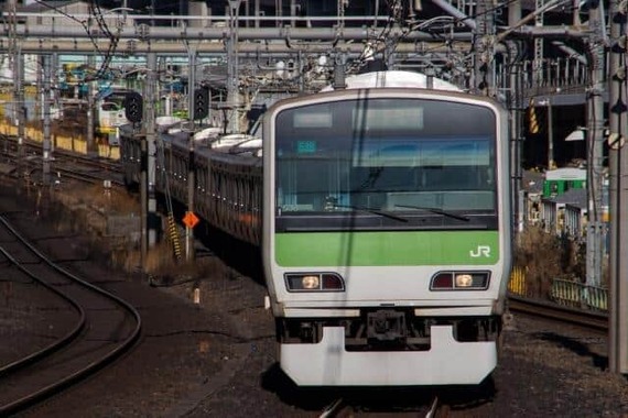 発火事故は山手線内で起きた