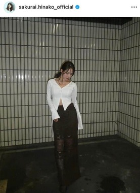 桜井日奈子さんのインスタグラム（＠sakurai.hinako_official）より