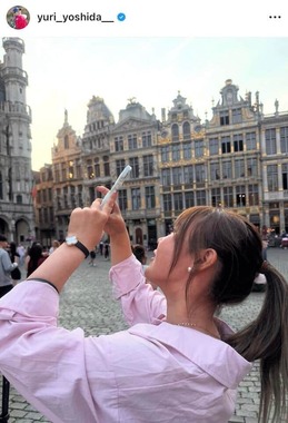 吉田優利選手のインスタグラム（＠yuri_yoshida__）より