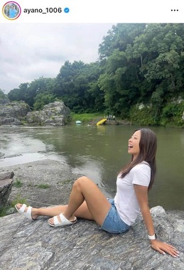 園田彩乃選手のインスタグラム（＠ayano_1006）より