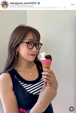 中川安奈さんのインスタグラム（＠nakagawa.anna1022）より