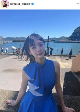 岡田紗佳さんのインスタグラム（＠sayaka_okada）より