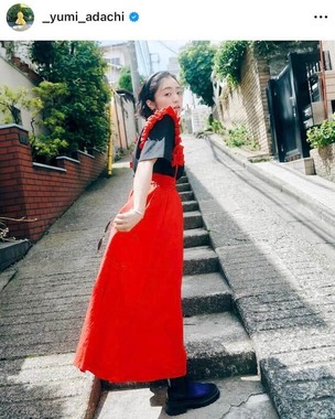 安達祐実さんのインスタグラム（＠_yumi_adachi）より