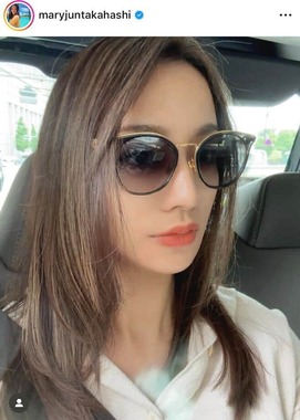 高橋メアリージュンさんのインスタグラム（＠maryjuntakahashi）より