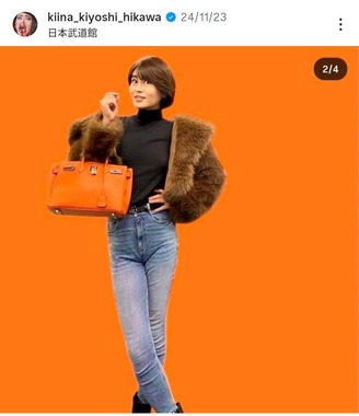 氷川きよしさんのインスタグラム（＠kiina_kiyoshi_hikawa）より