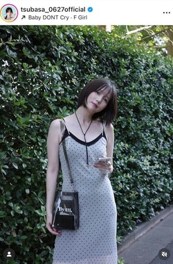 本田翼さんのインスタグラム（＠tsubasa_0627official）より