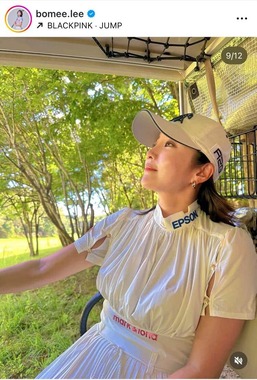 イ・ボミさんのインスタグラム（＠bomee.lee）より