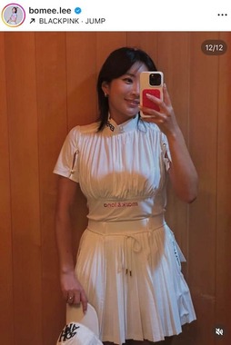 イ・ボミさんのインスタグラム（＠bomee.lee）より