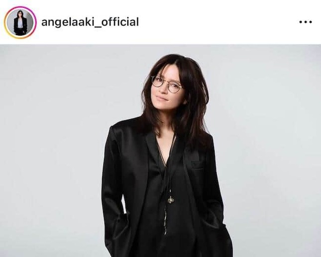 アンジェラ・アキさんのインスタグラム（＠angelaaki_official）より