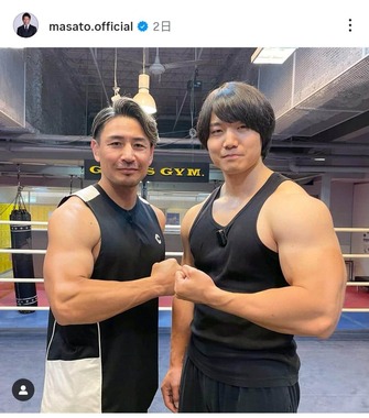 魔裟斗さんのインスタグラム（＠masato.official）より
