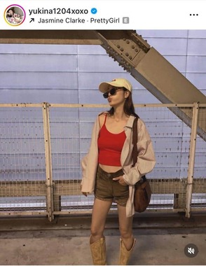 木下優樹菜さんのインスタグラム（＠yukina1204xoxo）より