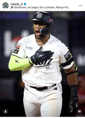 ロハス・ジュニア選手（本人インスタグラムより）