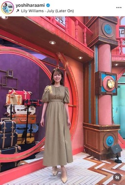 良原安美さんのインスタグラム（＠yoshiharaami）より