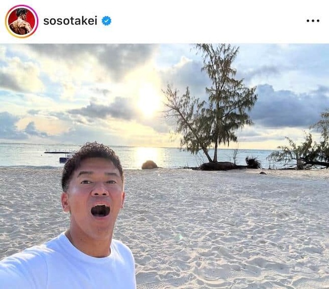 武井壮さんのインスタグラム（＠sosotakei）より
