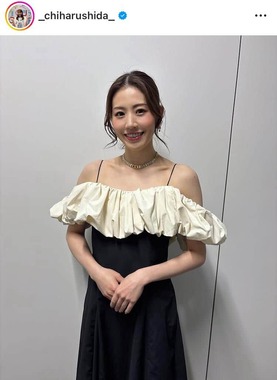 志田千陽さんのインスタグラム（＠_chiharushida_）より