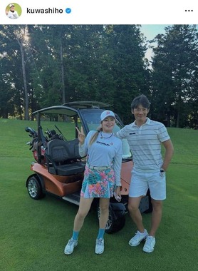 桑木志帆選手のインスタグラム（＠kuwashiho）より