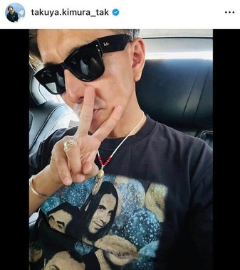 木村拓哉さんのインスタグラム（＠takuya.kimura_tak）より