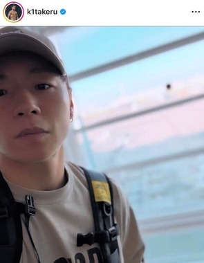 武尊さんのインスタグラム（＠k1takeru）より