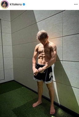 武尊さんのインスタグラム（＠k1takeru）より