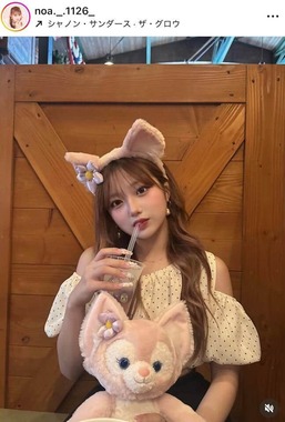 希空さんのインスタグラム（＠noa._.1126_）より