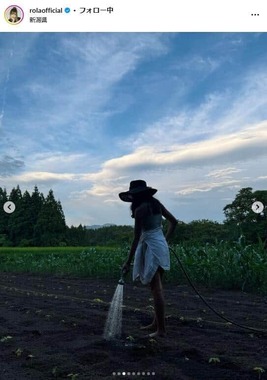 ローラさんのインスタグラム（＠rolaofficial）より