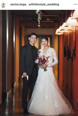 古賀紗理那さんのインスタグラム（＠sarina.koga）より