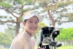 女子ゴルフ吉田鈴21歳、ミニスカ×三つ編みツインテールが「激カワ」大反響...「透明感やばすぎ！」