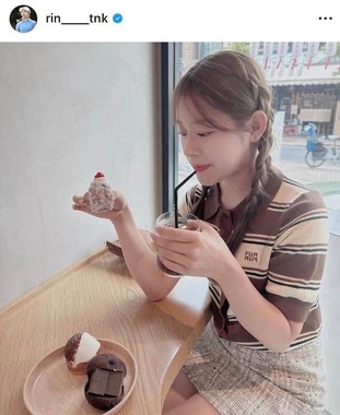 吉田鈴さんのインスタグラム（＠rin____tnk）より