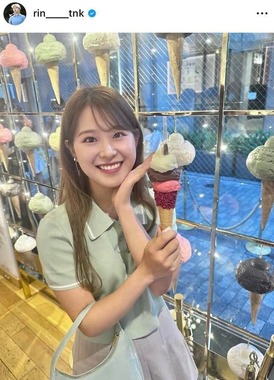 吉田鈴さんのインスタグラム（＠rin____tnk）より