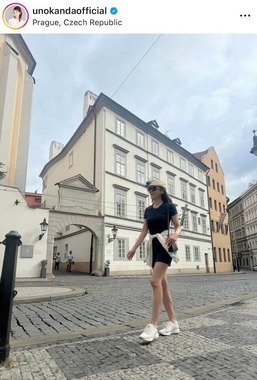 神田うのさんのインスタグラム（＠unokandaofficial）より